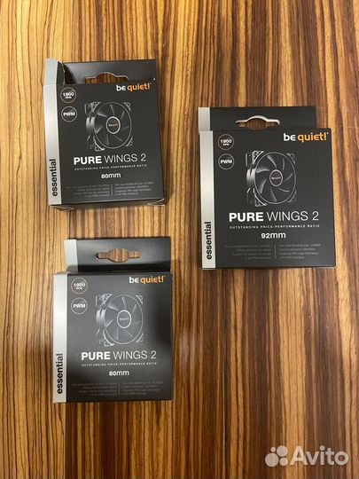 Кулер be quiet pure wings 2 80mm 92mm
