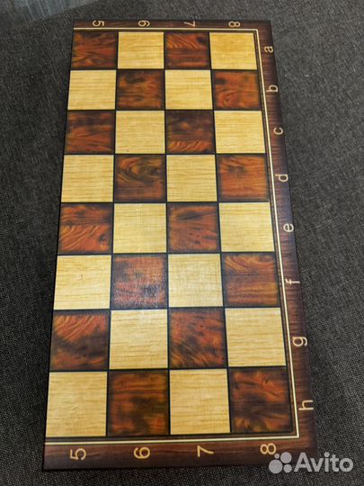 Шахматы нарды шашки 3 в 1 из сосны