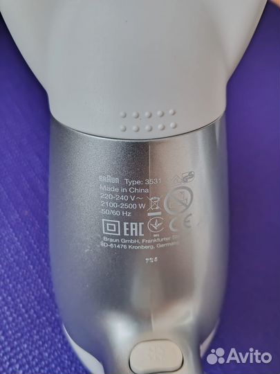 Фен Braun. Выпрямитель Rowenta. Ножницы