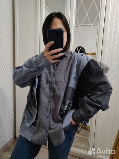 Рубашка пэчворк