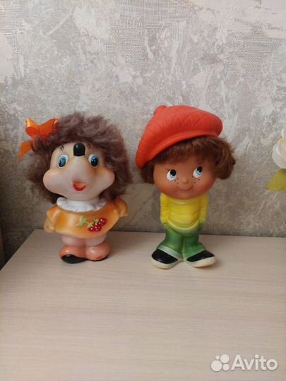 Резиновые игрушки СССР