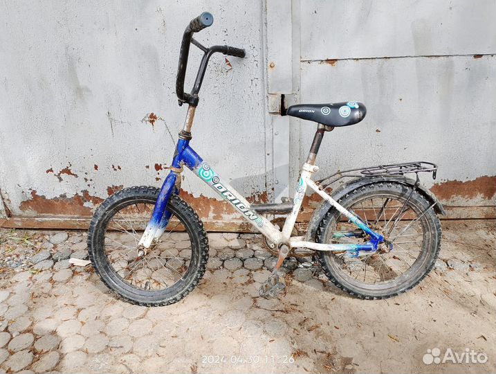 Детский велосипед 16 колеса