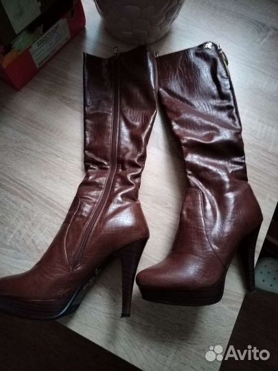 Сапоги осень весна женские