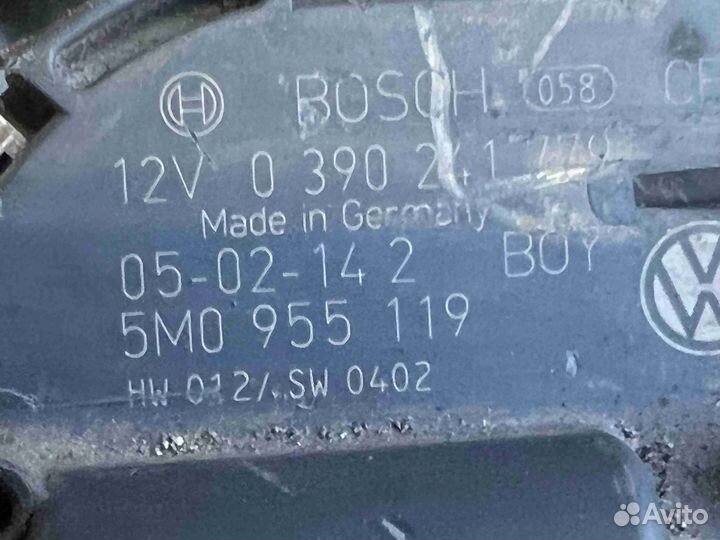 Моторчик передних стеклоочистителей (дворников) Vo