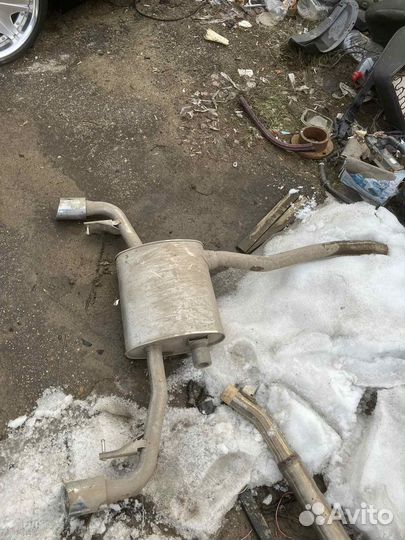 Задняя часть глушителя BMW X3 G01