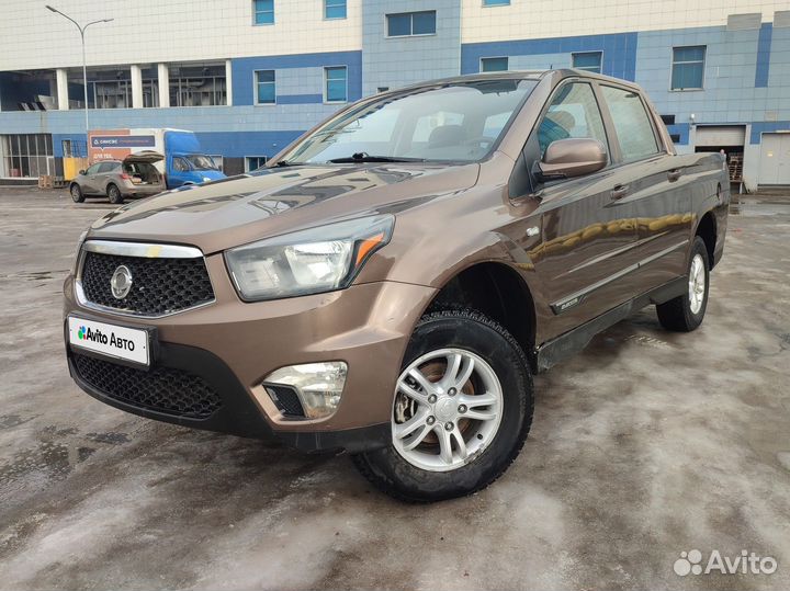 SsangYong Actyon Sports 2.0 МТ, 2012, 417 000 км