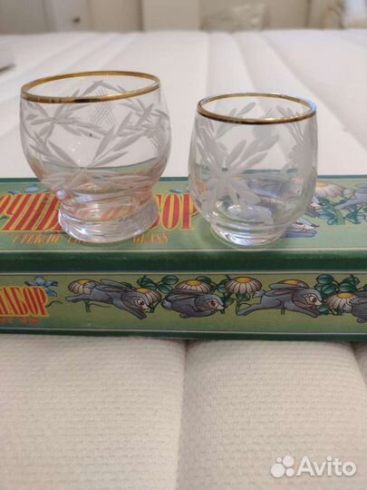 Наборы хрусталь новые