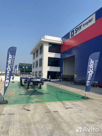 Полуприцеп контейнеровоз Auflieger TE08, 2023