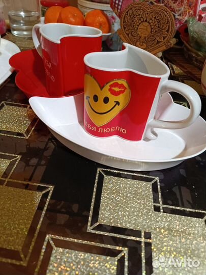 Чайные чашки набор2 штуки