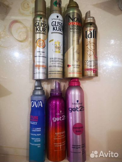 Средства по уходу за волосами