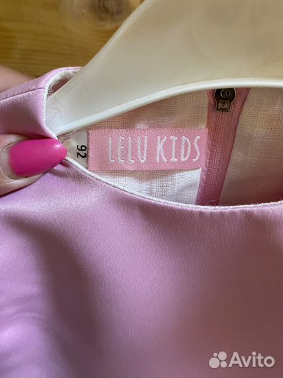 Платье для девочки 92