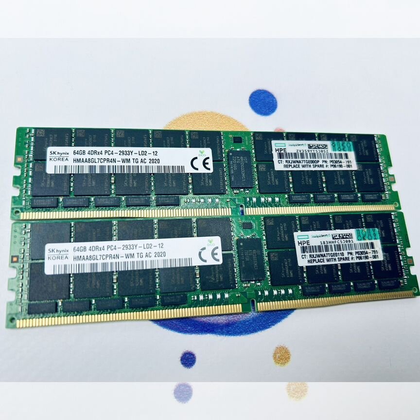[P03054-791] Ddr4 64gb 2933 Ecc Reg Hp P03054-791
