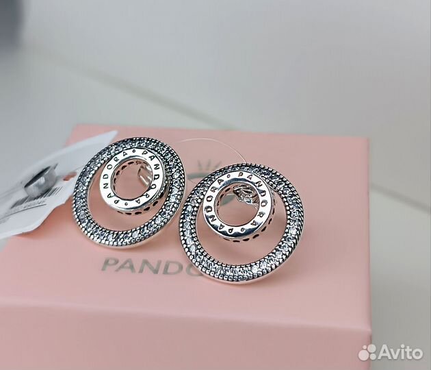 Новые серьги Pandora трансформеры