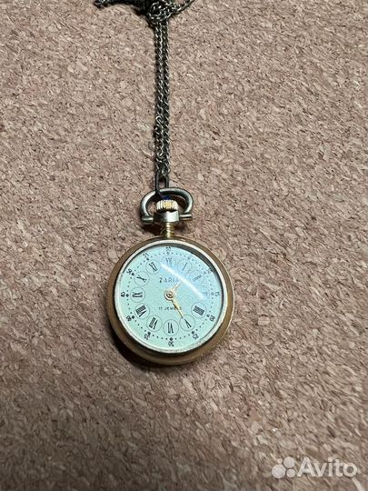 Часы кулон заря СССР