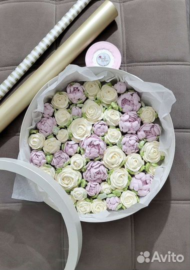 Зефирные цветы