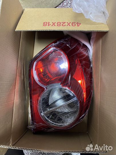 Фнарь задний шевроле авео t300