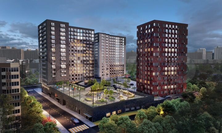 1-к. квартира, 41,6 м², 3/17 эт.