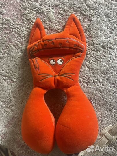 Автоподушка лиса