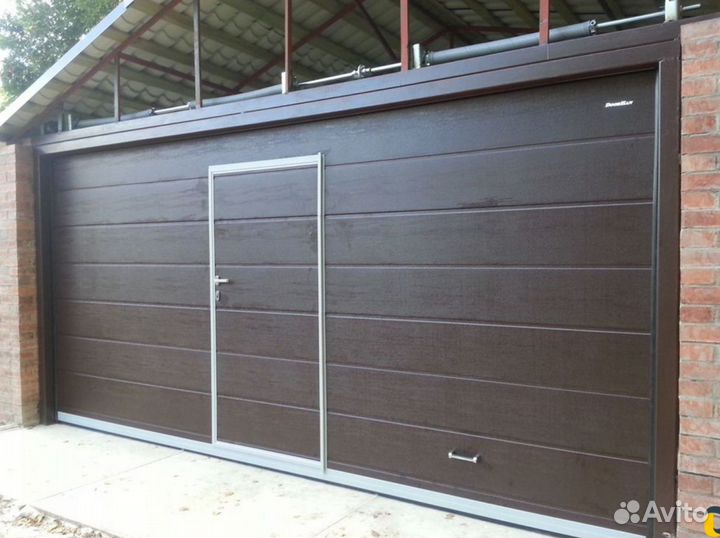 Секционные подъемные ворота