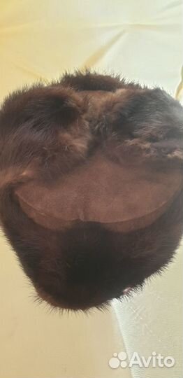 Шапка/ушанка мужская, норка