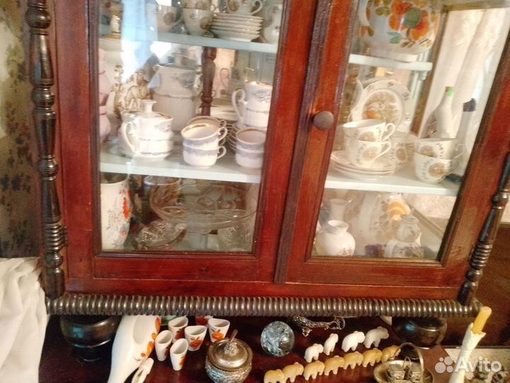 Хрусталь фарфор стекло вазы сервизы пары посуда