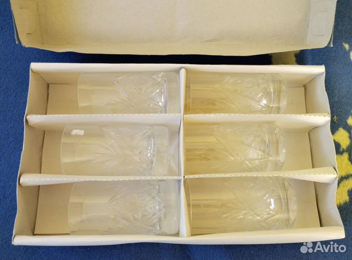 Хрустальные стаканы