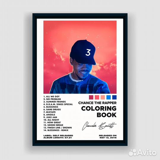 Постер Chance The Rapper (А2)