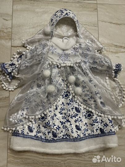 Костюм снегурочки для девочки