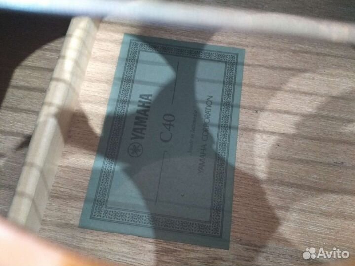 Акустическая гитара yamaha c40