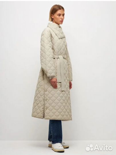 Стеганое пальто халат sela 42-44