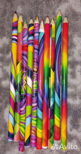 Цветные,акварельные карандаши, пастель