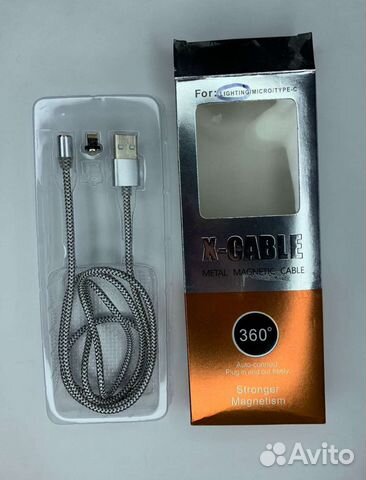 Кабель для зарядки магнитный lighting