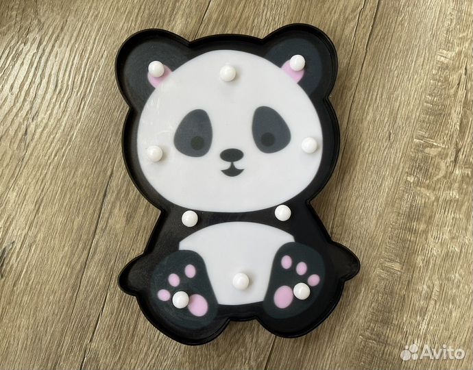 Ночник risalux «Панда» 10хLED