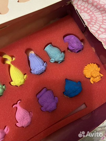 Ластики тролли коллекционные