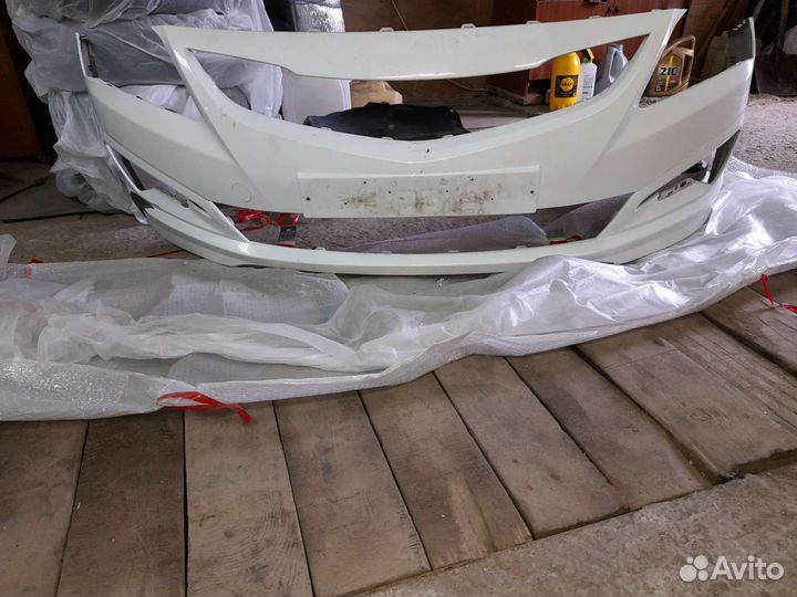 Бампер hyundai solaris