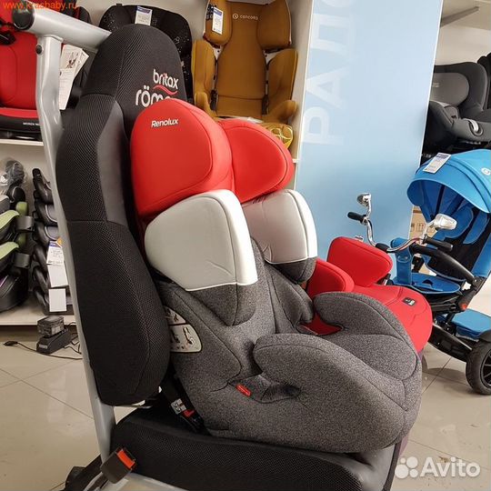 Новое Автокресло Renolux Stepfix 2-3