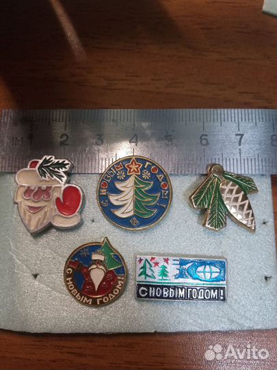 Значки С новым годом