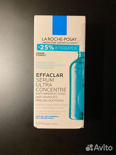 Сыворотка для лица La roche-posay Effaclar 50 мл