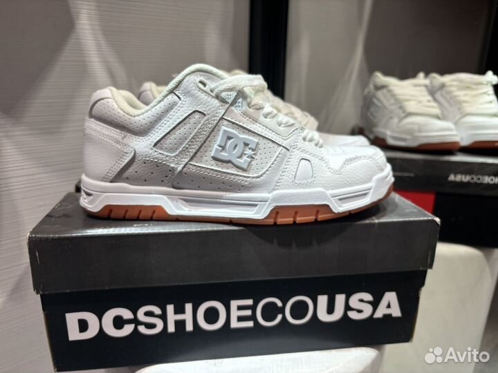 Dc shoes stag белые оригинал