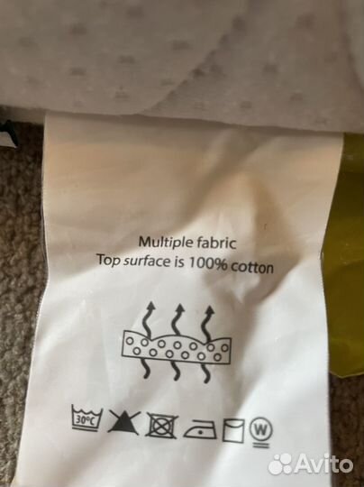 Матрас детский 120 60 plitex