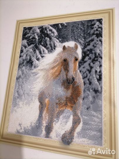 Картина из алмазной мозаики готовая