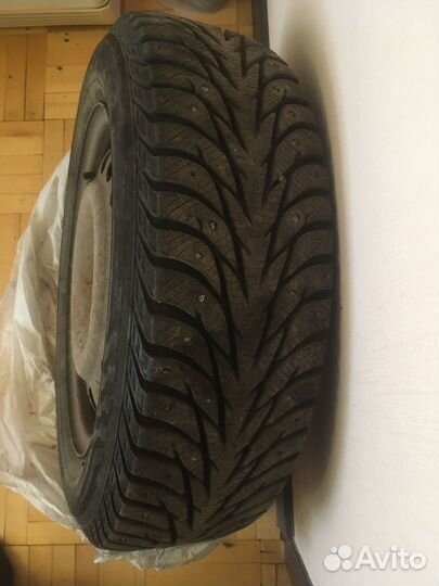 Диски 6JX15H2 с резиной 185/65R15 зима