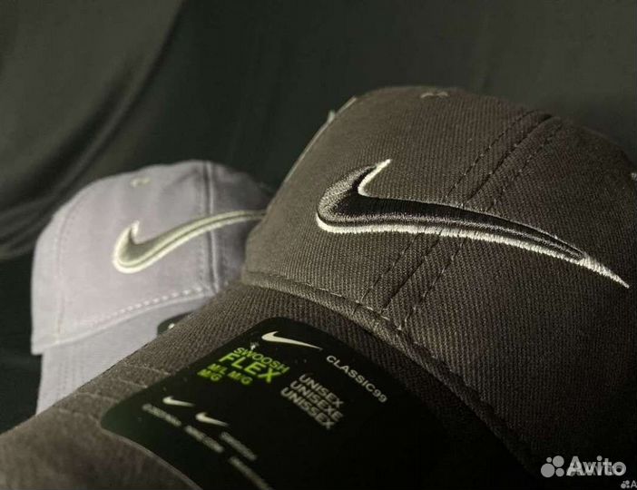 Кепка бейсболка Nike c этикеткой