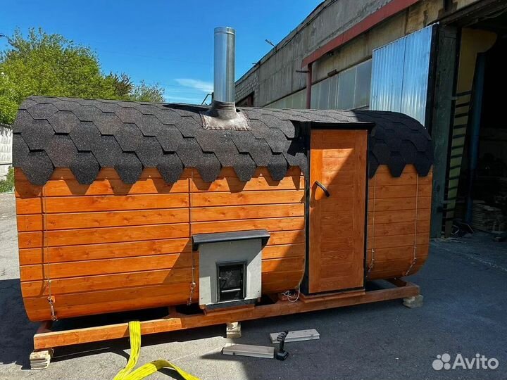 Баня-бочка с доставкой