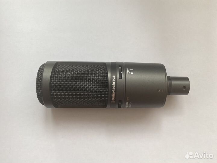 Микрофон студийный Audio-Technica AT2020USB+