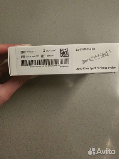 Accu-chek spirit картриджи