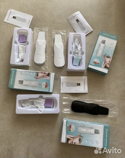 Новый Ультразвуковой аппарат для чистки лица скруб