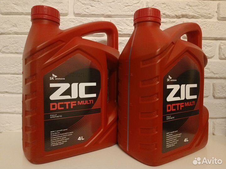 Масло для роботизированных кпп ZIC dctf Multi 4L