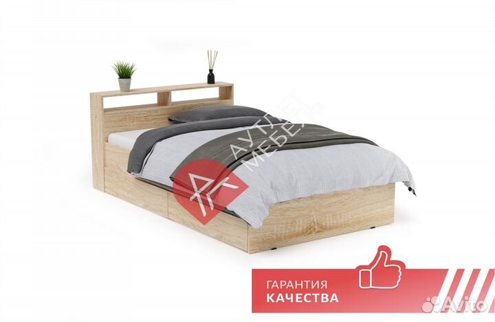 Кровать полуторка