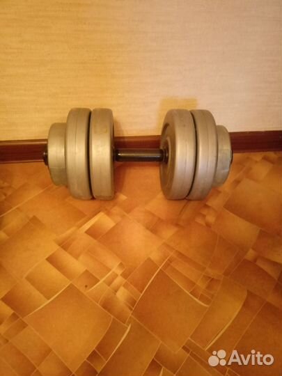 Штанга с блинами бу